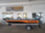 Plastikinis kateris Riverfox 470C su katerio priekaba riverfoxtrailer