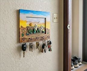 Southwest sunset keyrack