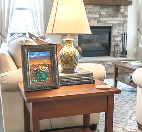 Desert scene to accent the room