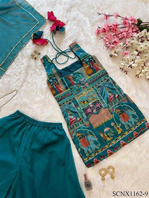 Thumbnail: Digital printed Kurti with plazoo 