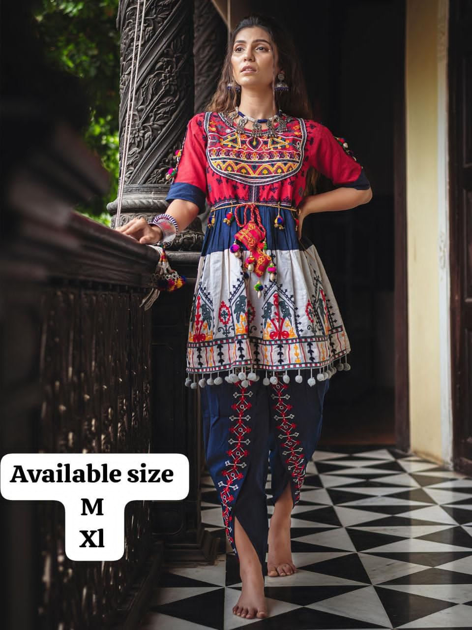 Thumbnail: Handmade kurti dhoti collection 