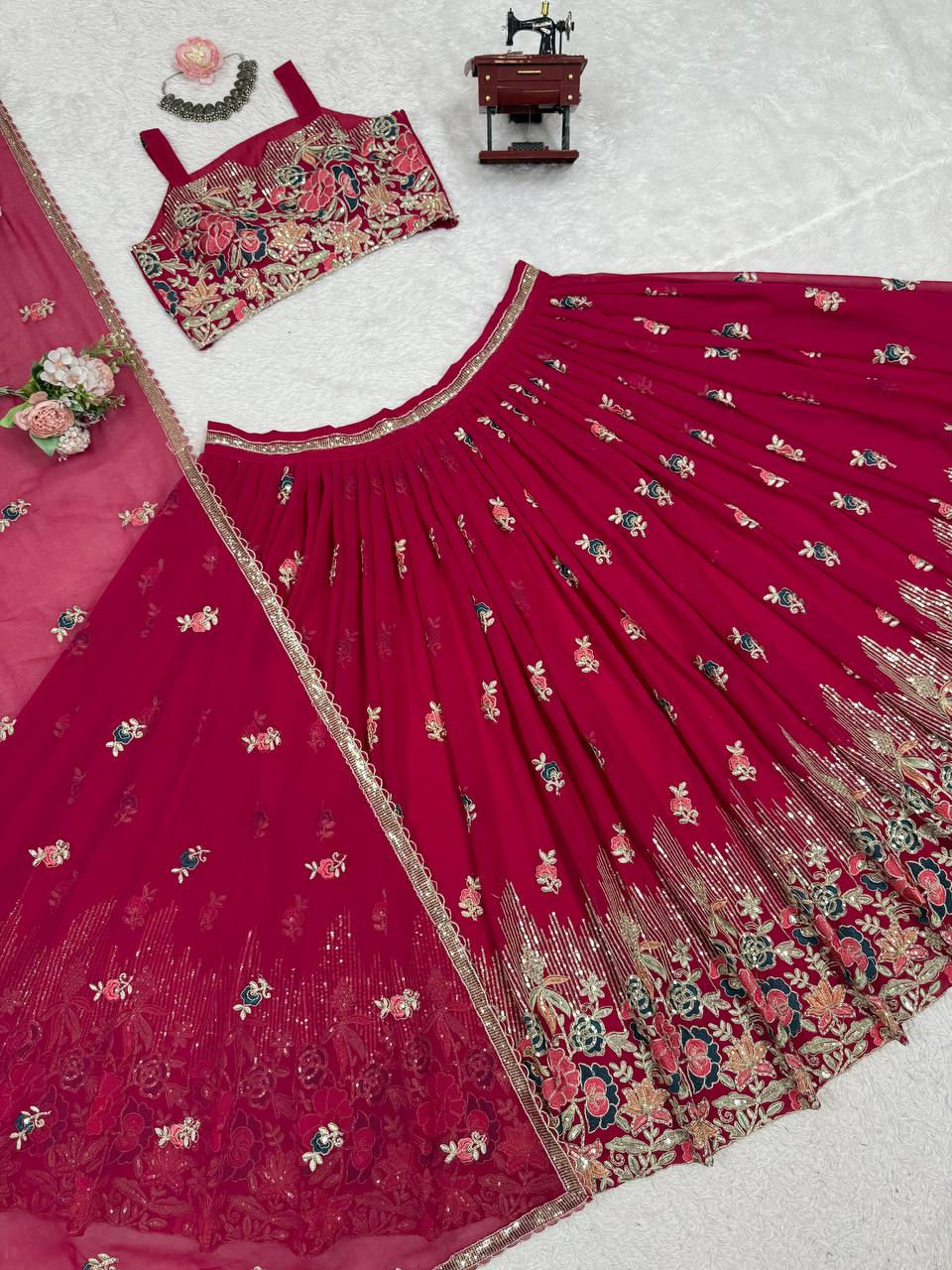 Thumbnail: Wedding special lehenga choli
