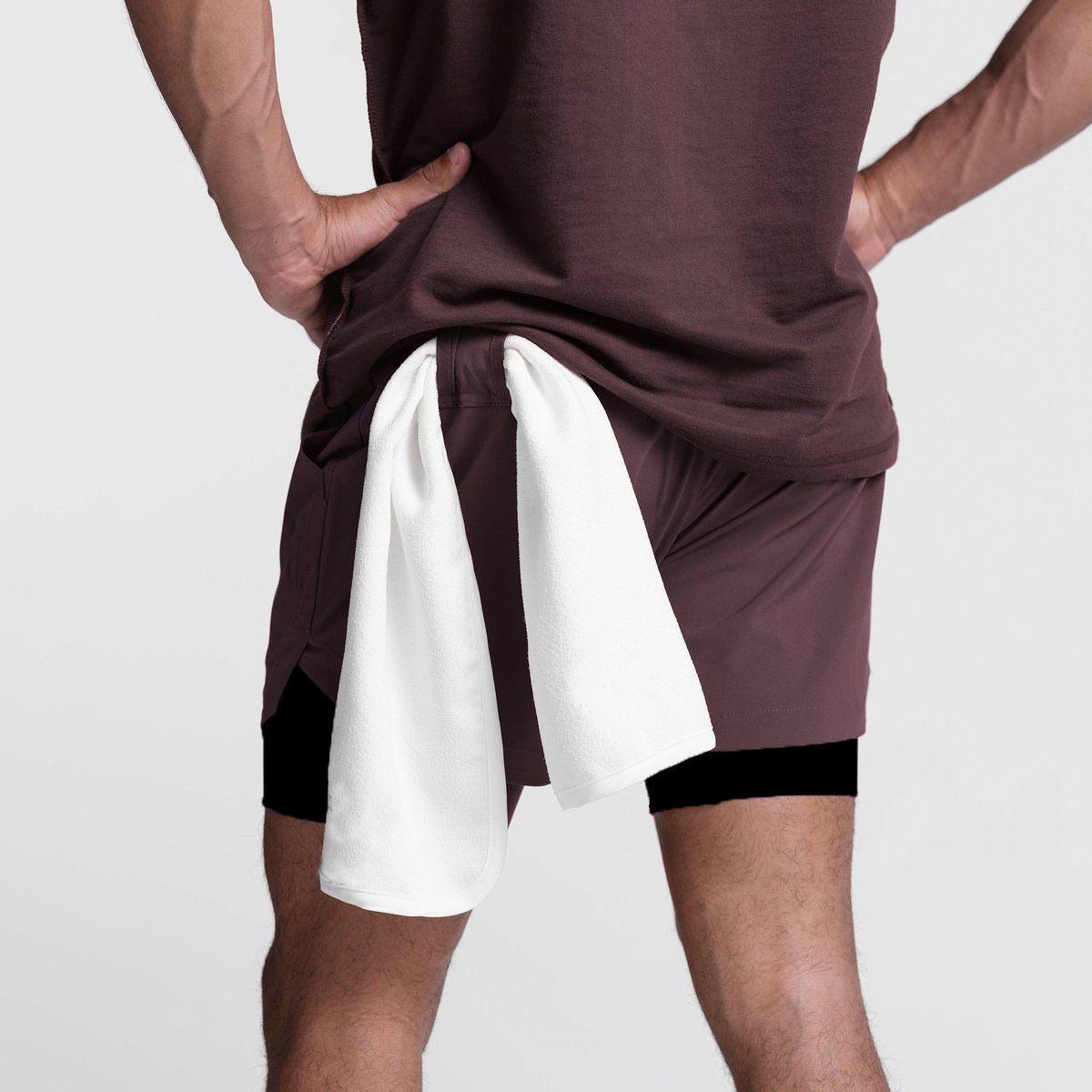 Shorts Deportivos de Doble Capa para Running y Entrenamiento