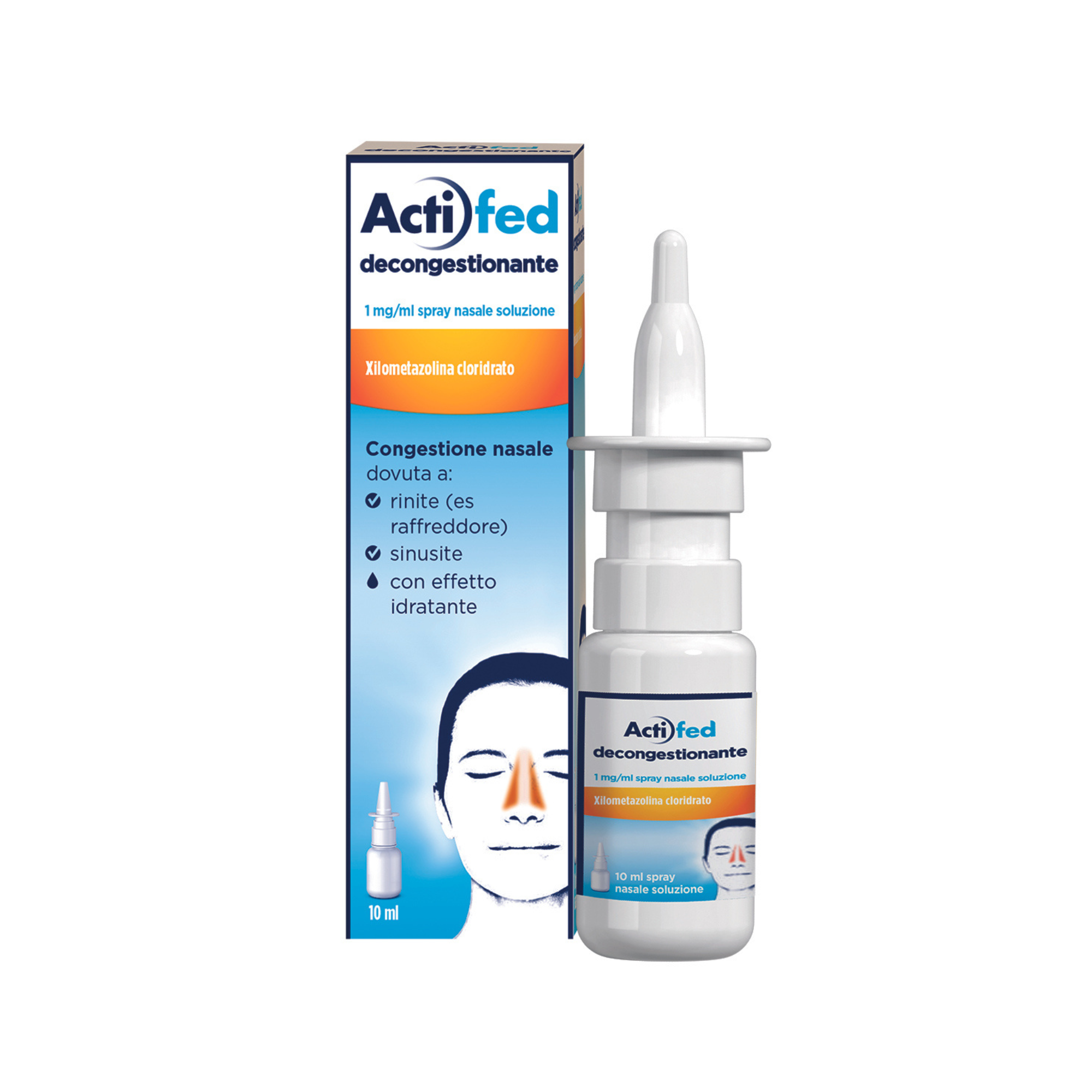 ACTIFED DECONGEST*SPRAY 10ML