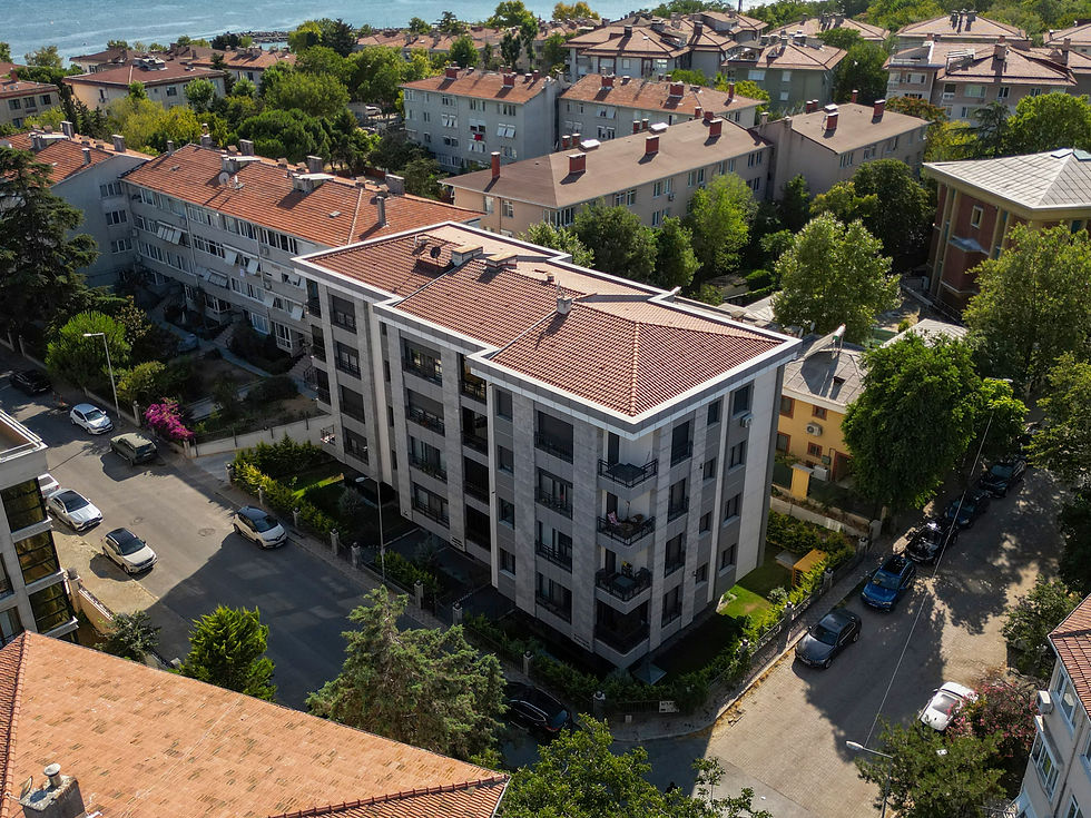 Yasemin Apartmanı kentsel dönüşüm projesi dış cephe görünümü