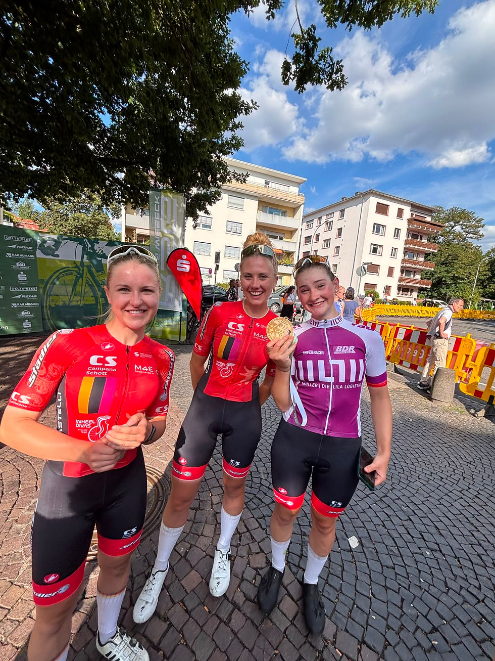 Inka Tulowitzki, Dieke Hendriks, Paula Gloning, Jette Aelken, Maddy Wasserbaech , Wheel Divas, Frauenradsport, Berlin