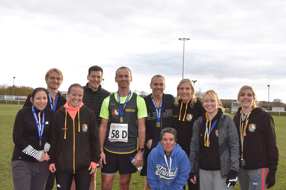 Some of the Relay runners at Ely
