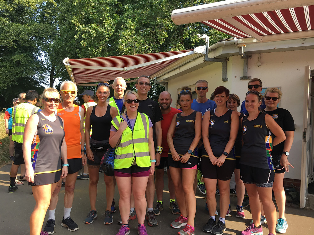 TCRC at Tracey's 50th Parkrun