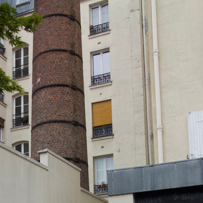 Le témoin du passé industriel des lieux