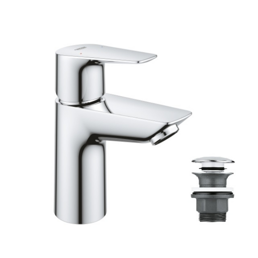 Миниатюра: Смеситель для раковины GROHE BauEdge (23895001))
