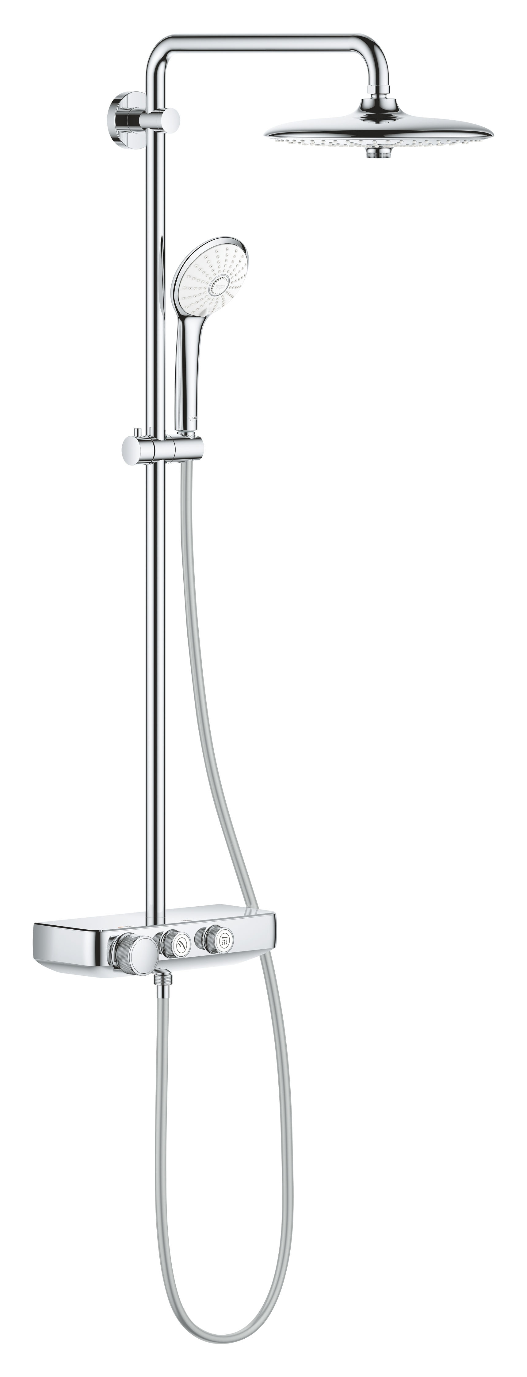 Душевая система с термостатом для настенного монтажа, GROHE Euphoria (26509000)