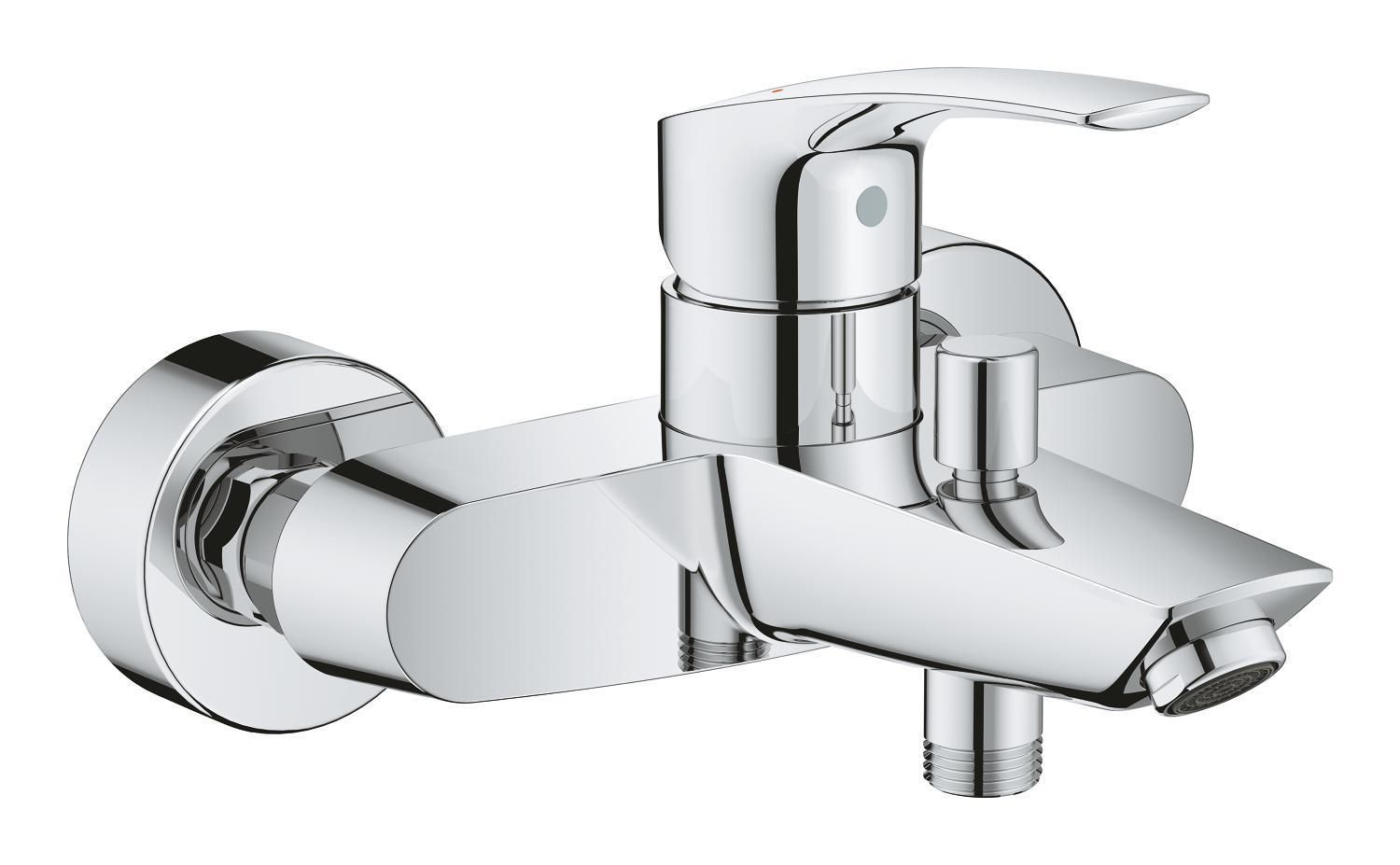 Смеситель для ванны GROHE Eurosmart однорычажный, хром (33300003)