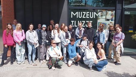 KLASA 2E NA WYCIECZCE WE WROCAWIU