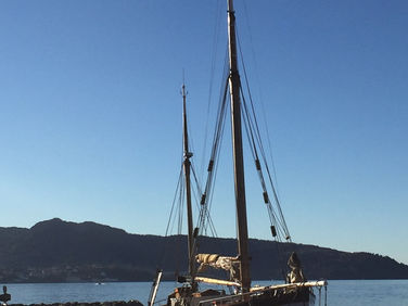 12)Anna is Sailing! First trip from Harbor after 3years! Anna pluje! po 3 letech poprvé z přístavu!