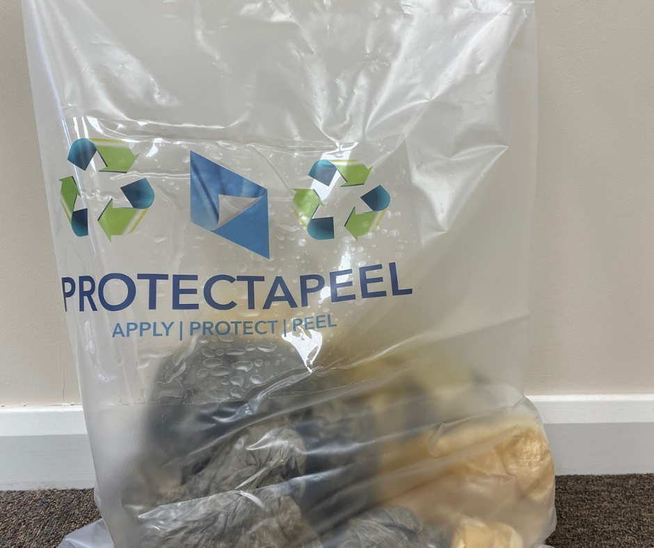 protective coating in recycle bag