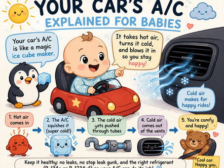 R-134a vs. R-1234yf: Why Your Car's A/C Refrigerant Matters