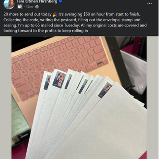 Paid Per Letter Scam