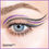 Thumbnail: 100 pcs Revlon So Fierce! Chrome Ink Liquid Eyeliner Pen, 904 Ultraviolet Foil
