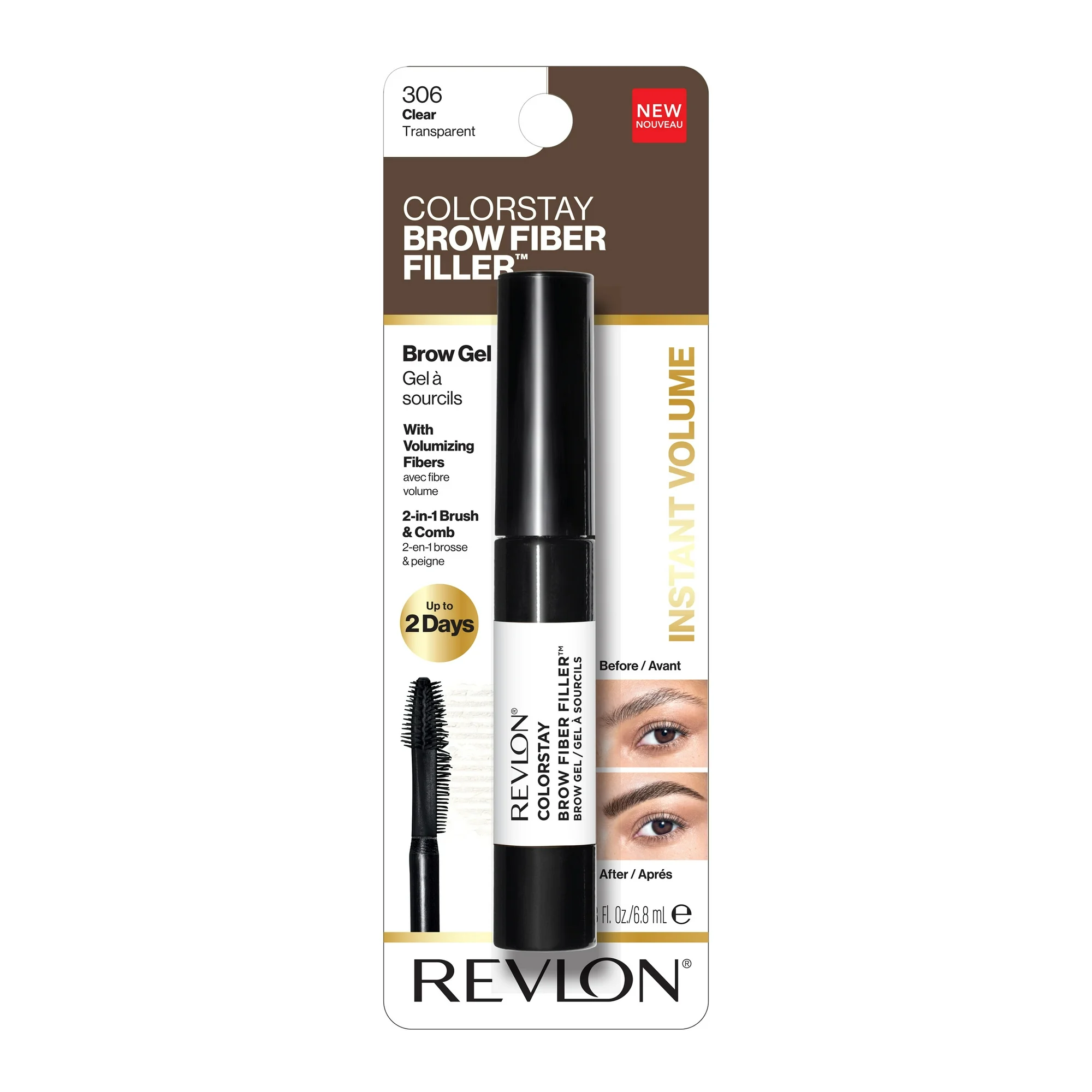 Revlon Color Stay Fiber Filler Brow Gel