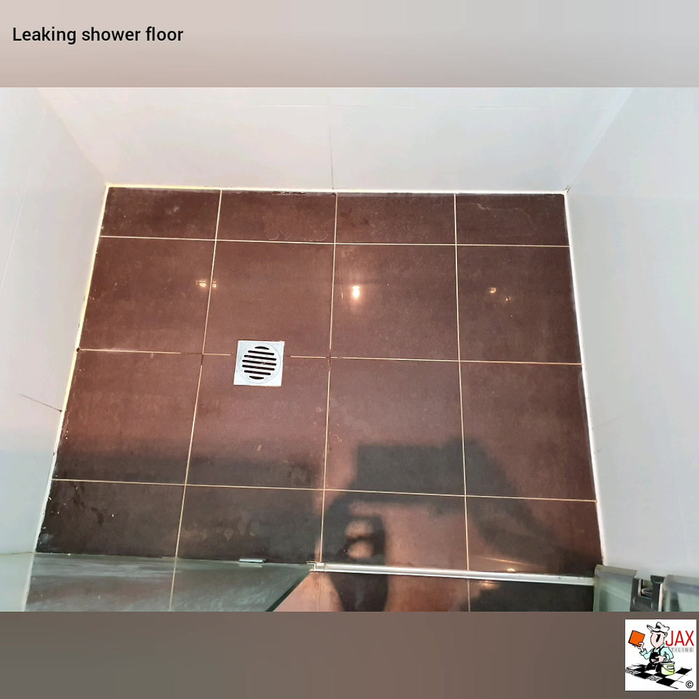 How to repair a leaking shower without removing tiles, waterproof