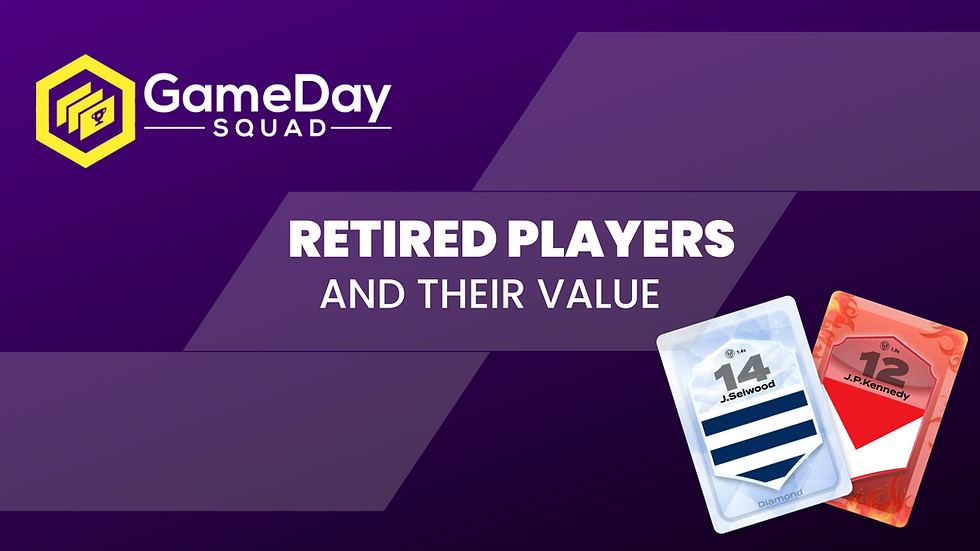 GameDay Squad: Retired players and their value