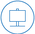 コンピュータのデスクトップ