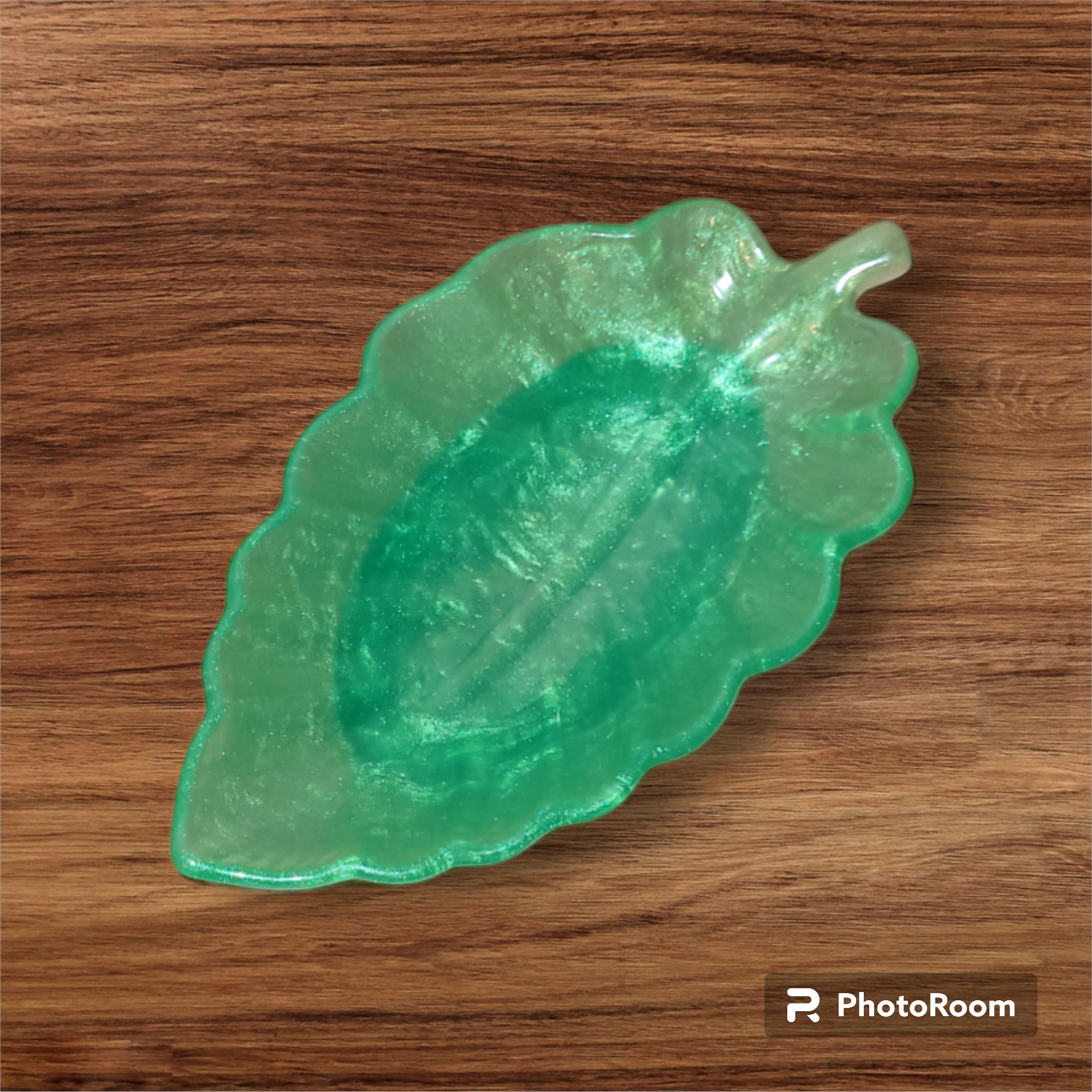 Green Leaf Trinket Dish