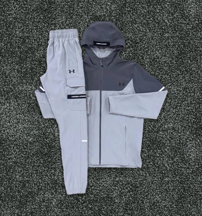 Under Armour Utility Light Grey Tracksuit - Jacket / Pant