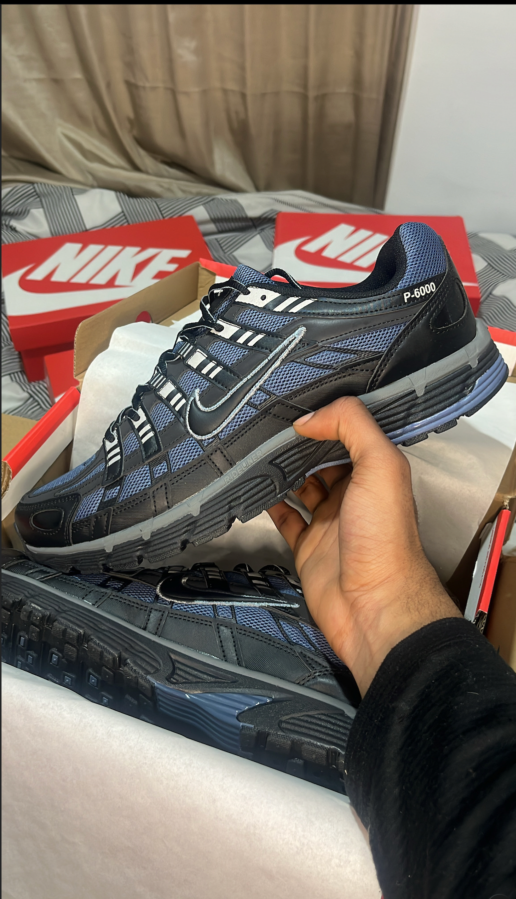 Nike P-6000 Diffused Blue Black