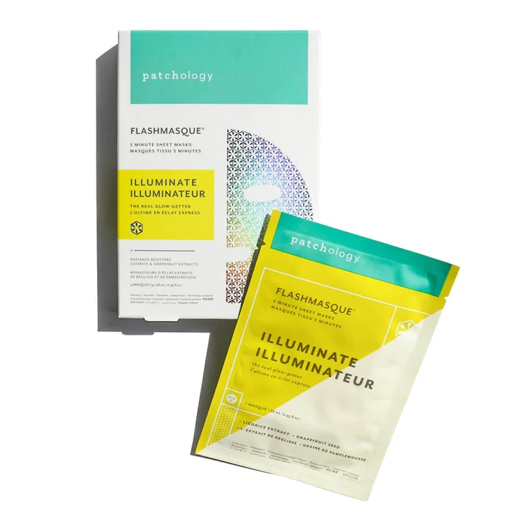 Patchology FlashMasque Illuminate 5 Minute Face Sheet Mask ALARASI