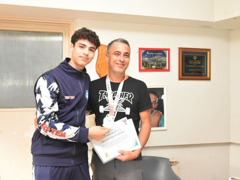 Francisco Kern fue declarado Deportista Destacado de Fray Luis Beltrán tras consagrarse campeón mundial de Taekwondo