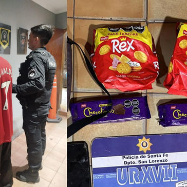 San Lorenzo: dos menores y un joven demorados tras sustraer cuatro paquetes de galletitas de un comercio