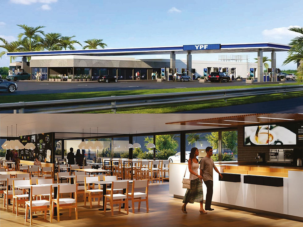 Autopista: renovarán la estación de servicio de Villa La Ribera y proyectan una nueva en Baigorria