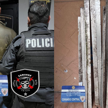 Un beltranense detenido en San Lorenzo tras robarle dos ventanales a un familiar