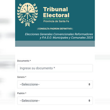 Desde la Secretaría Electoral recomiendan consultar el padrón antes de ir a votar el 13 de abril