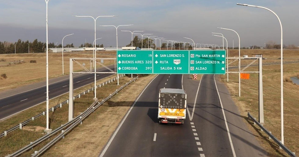 Corte y desvíos en la autopista a la altura de San Lorenzo este jueves al mediodía