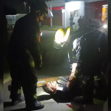 Bomberos Voluntarios de Fray Luis Beltrán realizan curso regional con prácticas y simulacros