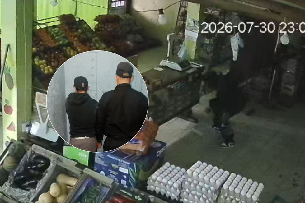 Detuvieron a un joven acusado de ser quien robó el jueves en una verdulería de Fray Luis Beltrán