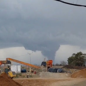 Un tornado sorprendió a la zona rural de Bernardo de Irigoyen
