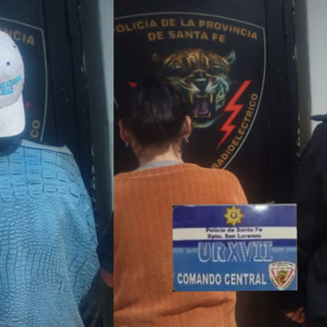 Aprehendieron a tres personas tras ingresar a una vivienda y amenazar al dueño en San Lorenzo