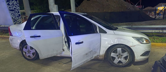 Persecución terminó con siete menores bermudenses detenidos y un auto robado recuperado