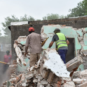 Derribaron otro búnker de venta de drogas en San Lorenzo