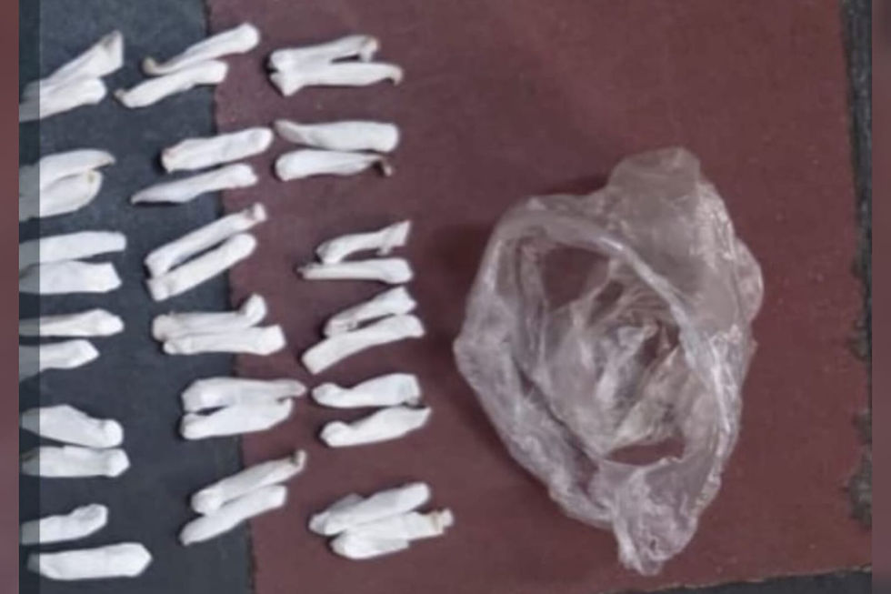 Detuvieron a un hombre que andaba por la calle con 36 dosis de cocaína en San Lorenzo
