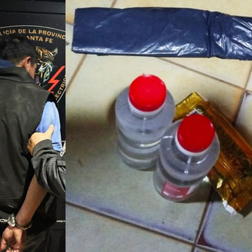 Detuvieron a un hombre acusado de robar botellas de alcohol en un comercio de San Lorenzo