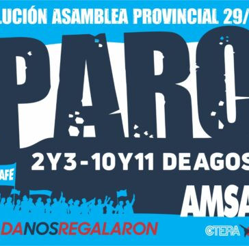 AMSAFE resolvió dos paros de 48 horas