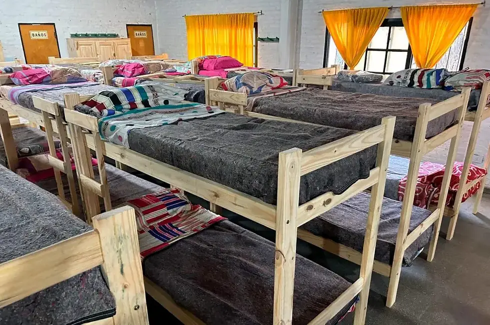 Ante el frío, recuerdan que funciona la Casa Refugio para personas en situación de calle en San Lorenzo
