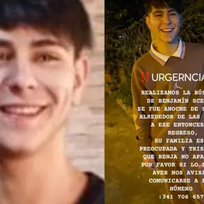 Intensa búsqueda de un joven de 19 años desaparecido desde el viernes en Granadero Baigorria