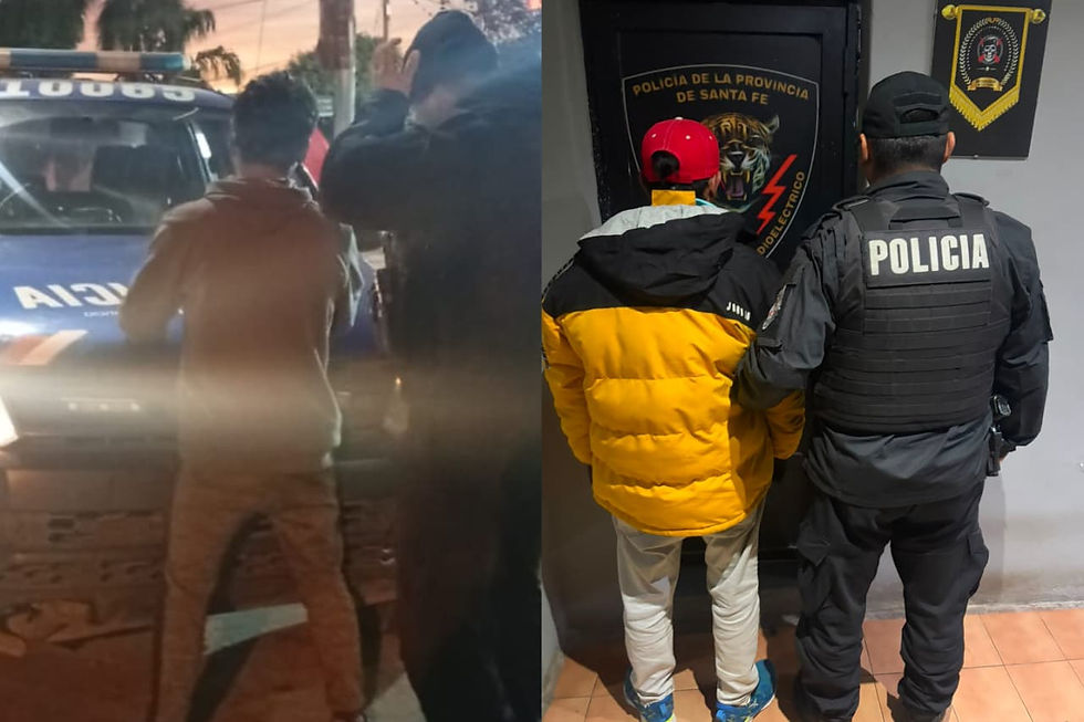 Dos detenidos durante un operativo de saturación realizado en San Lorenzo este martes