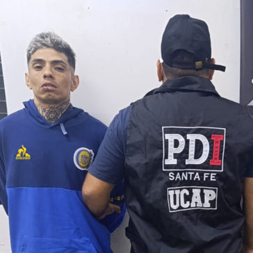 Rosario: cayó el “Chami” Mendoza, miembro de la banda de Los Menores y uno de los 10 delincuentes más buscados en la provincia