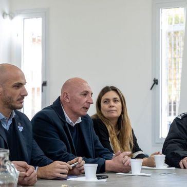 Funcionarios provinciales explicaron cómo funcionará el sistema de cámaras de seguridad con Inteligencia Artificial de San Lorenzo